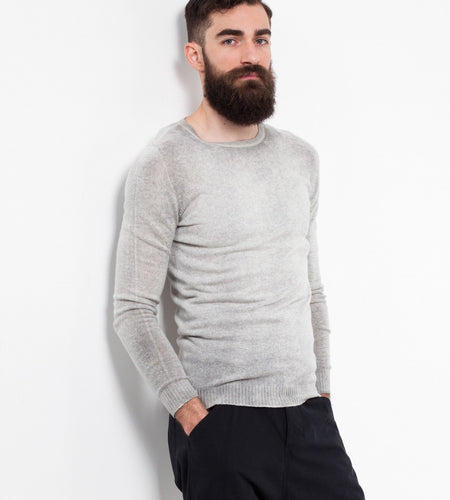 Mottled Cashmere Crewneck
