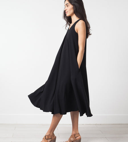 Sleeveless Flow Dress