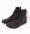 Combat Ankle Boot in Black