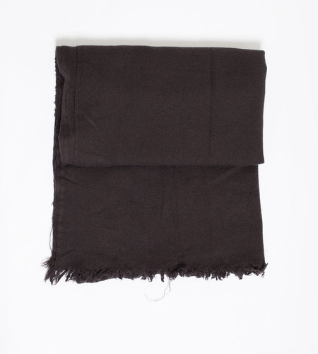 Simple Scarf in Old Black