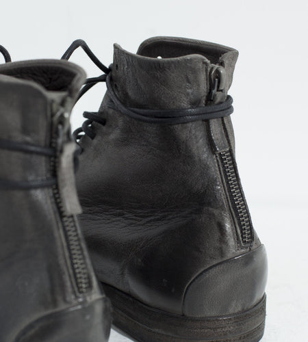 Listello Lace-Up Boot in Slate Grey
