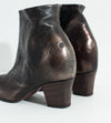 Scavata Ankle Boot in Bronze