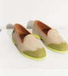 Wingtip Loafer in Lime