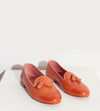 Leather Loafer in Rose