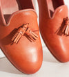 Leather Loafer in Rose