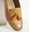 Leather Loafer in Lime