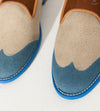 Wingtip Loafer in Blue