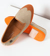 Wingtip Loafer in Orange