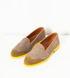 Wingtip Loafer in Yellow