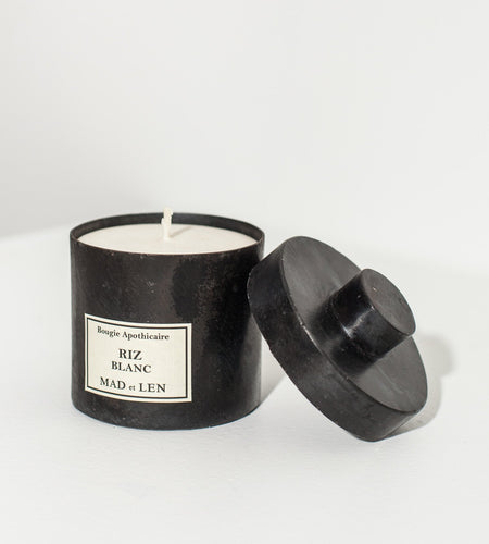Candle in Riz Blanc