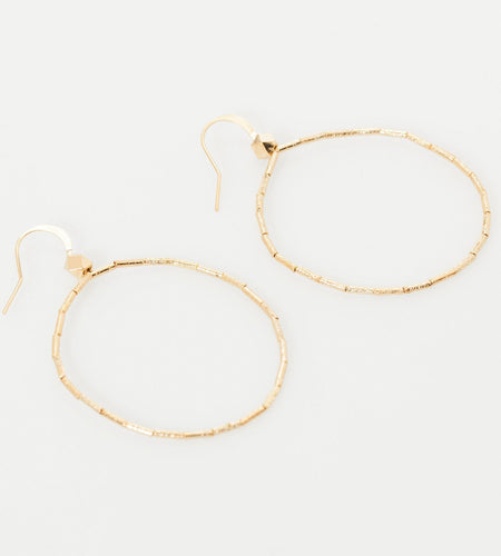 Roberta Hoop Earrings