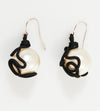 Float Bead Earring in Pearl