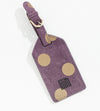 Oscar Luggage Tag in Blueberry