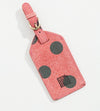 Oscar Luggage Tag in Rose