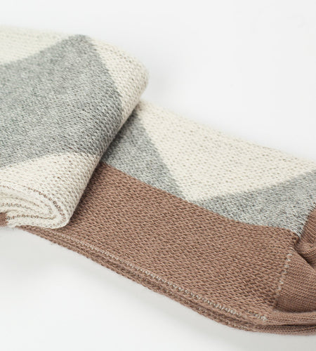 Quin Argyle Crew in Brown