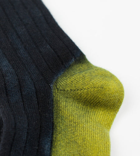 Cashmere Knit Sock in Blue